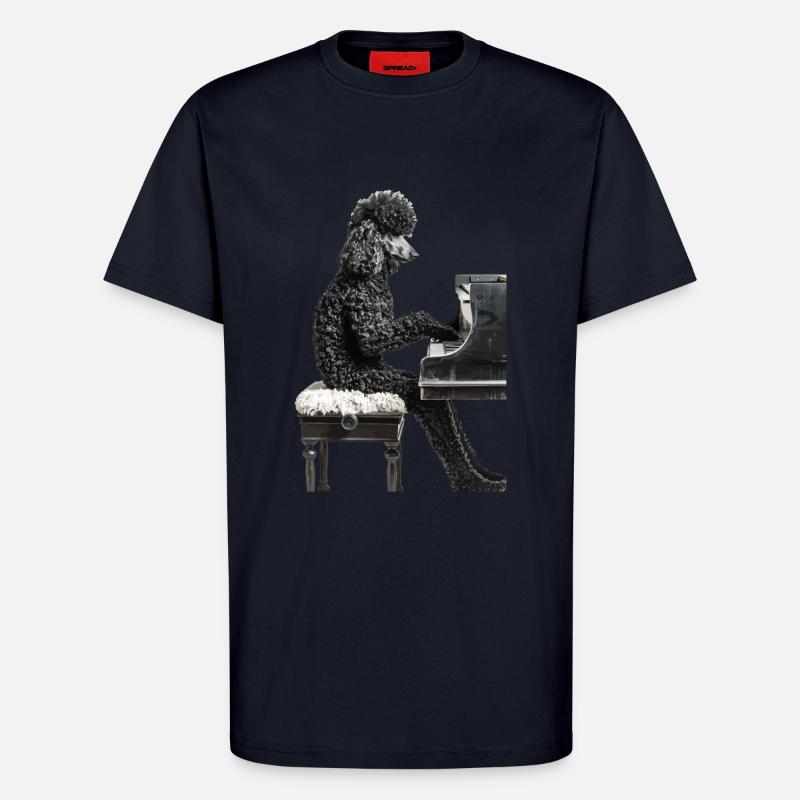 Pudel - T-Shirt - made by SPREAD - DARK NAVY