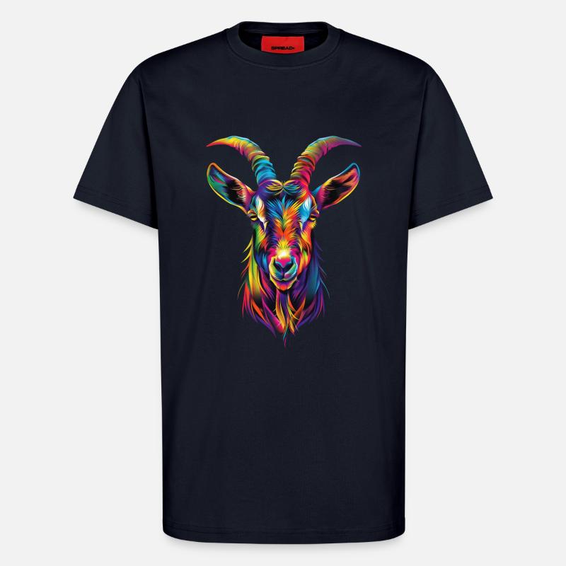 Ziege - T-Shirt - made by SPREAD - DARK NAVY