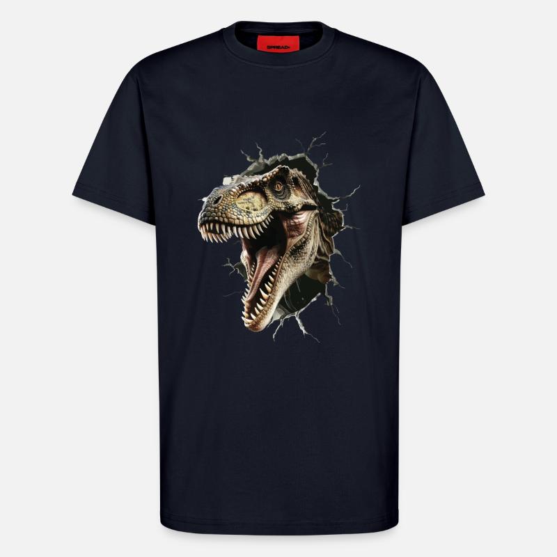 Utahraptor - T-Shirt - made by SPREAD - DARK NAVY