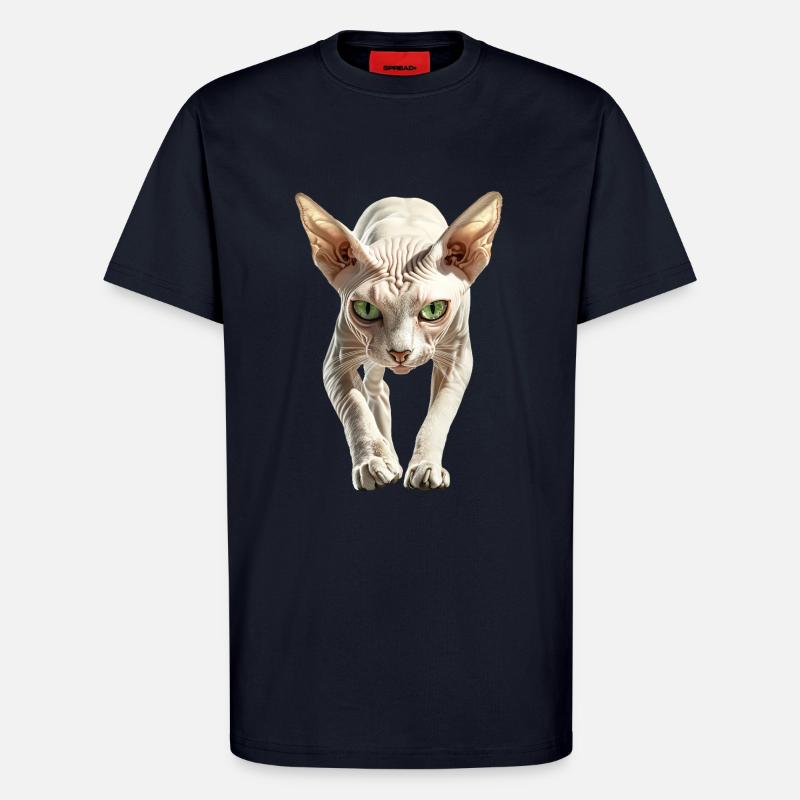 Sphinx - T-Shirt - made by SPREAD - DARK NAVY