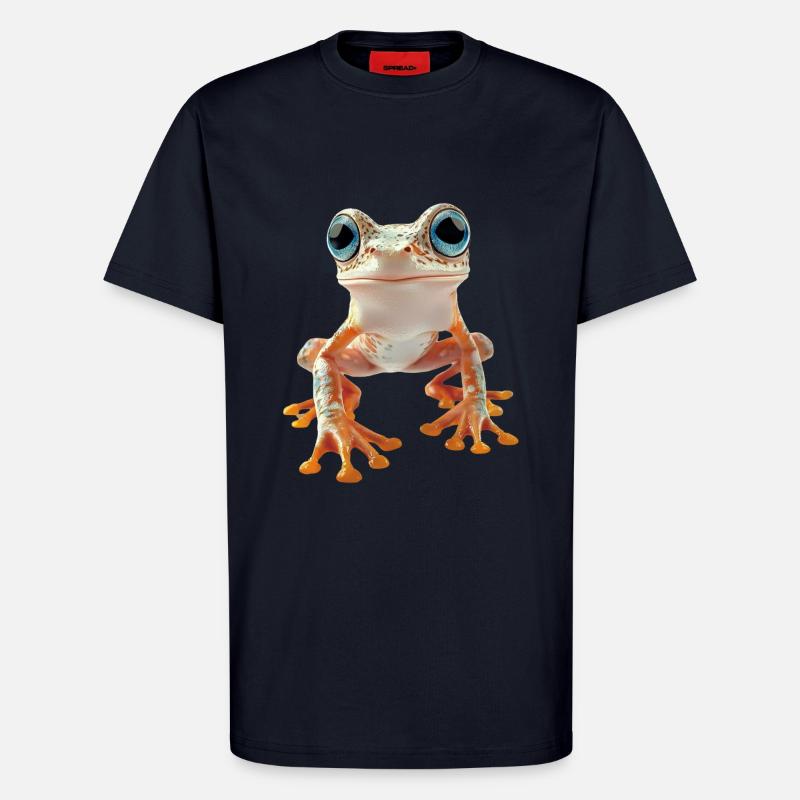 Frosch - T-Shirt - made by SPREAD - DARK NAVY