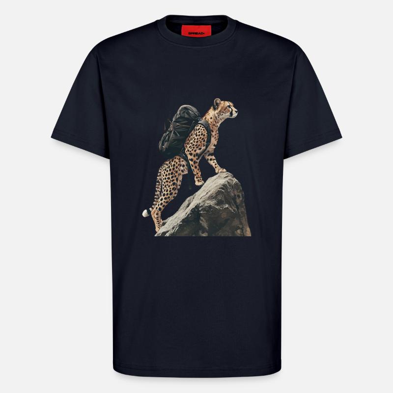 Gepard - T-Shirt - made by SPREAD - DARK NAVY