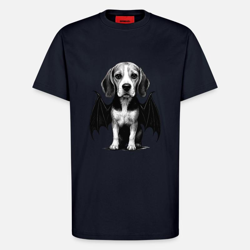 Beagle - T-Shirt - made by SPREAD - DARK NAVY