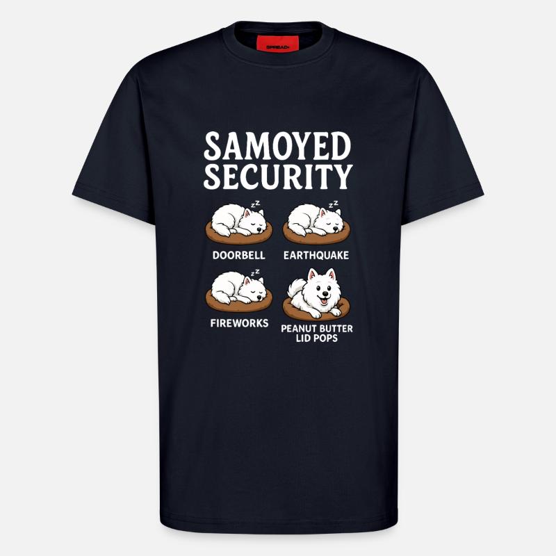 Samojede - T-Shirt - made by SPREAD - DARK NAVY