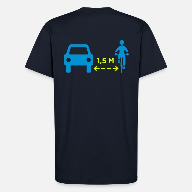 Abstand halten! - T-Shirt - made by SPREAD - DARK NAVY