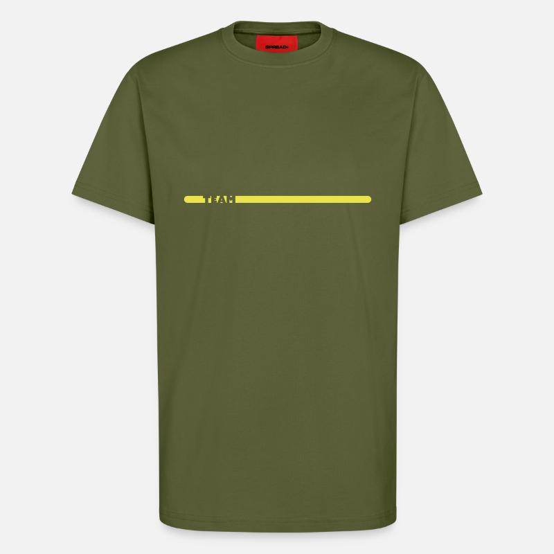 Team - T-Shirt - made by SPREAD - MOSS GREEN
