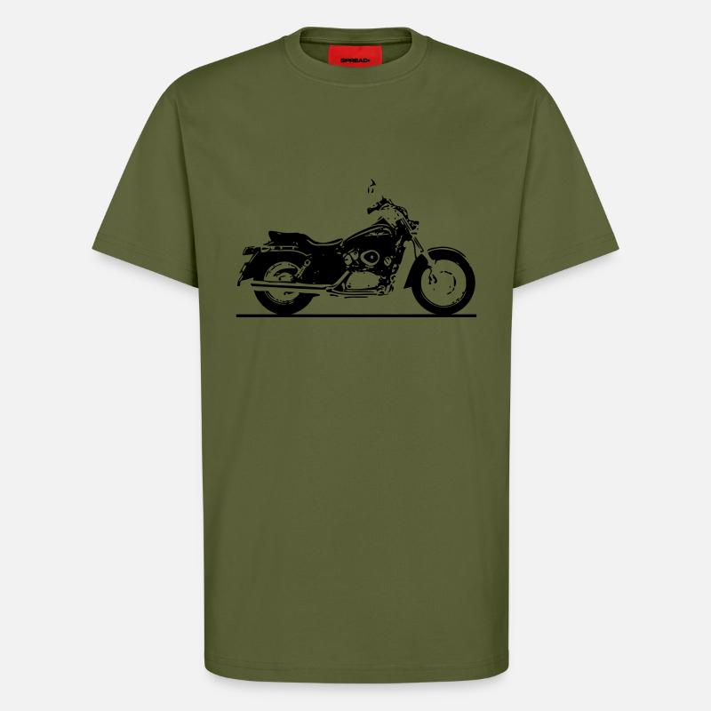 Chopper - T-Shirt - made by SPREAD - MOSS GREEN