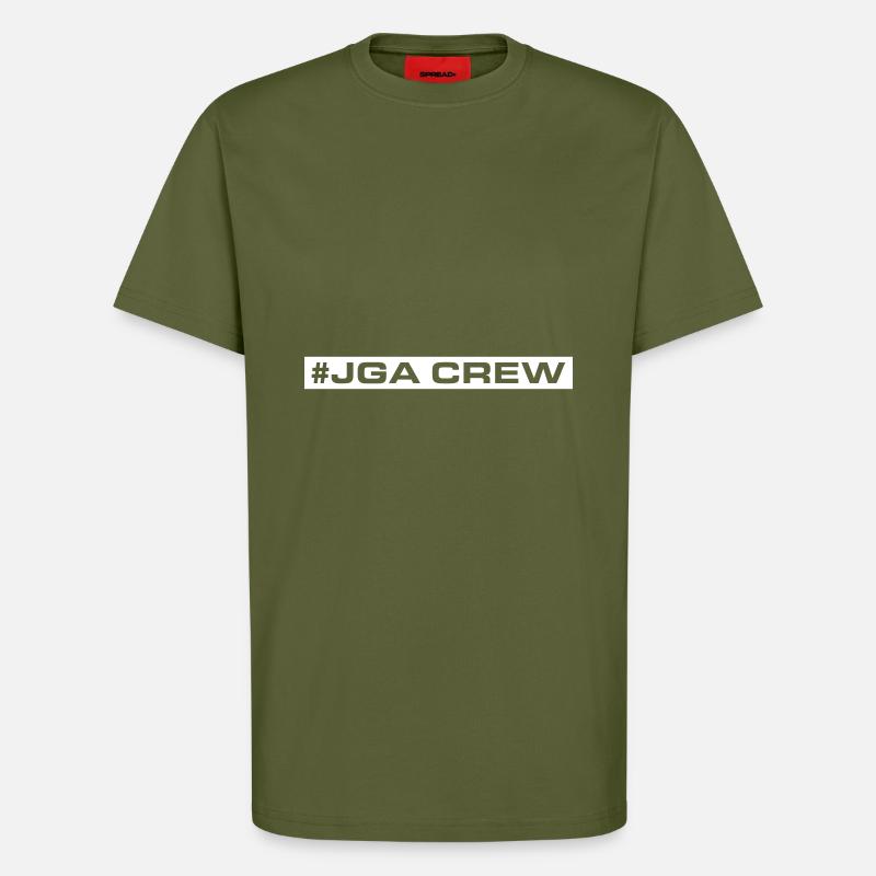 Junggesellenabschied Crew - T-Shirt - made by SPREAD - MOSS GREEN