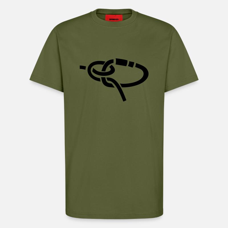 Karabiner - T-Shirt - made by SPREAD - MOSS GREEN