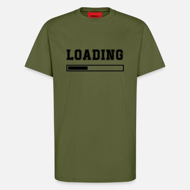 loading - T-Shirt - made by SPREAD - MOSS GREEN