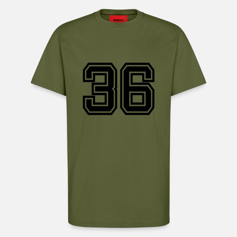 36 - T-Shirt - made by SPREAD - MOSS GREEN