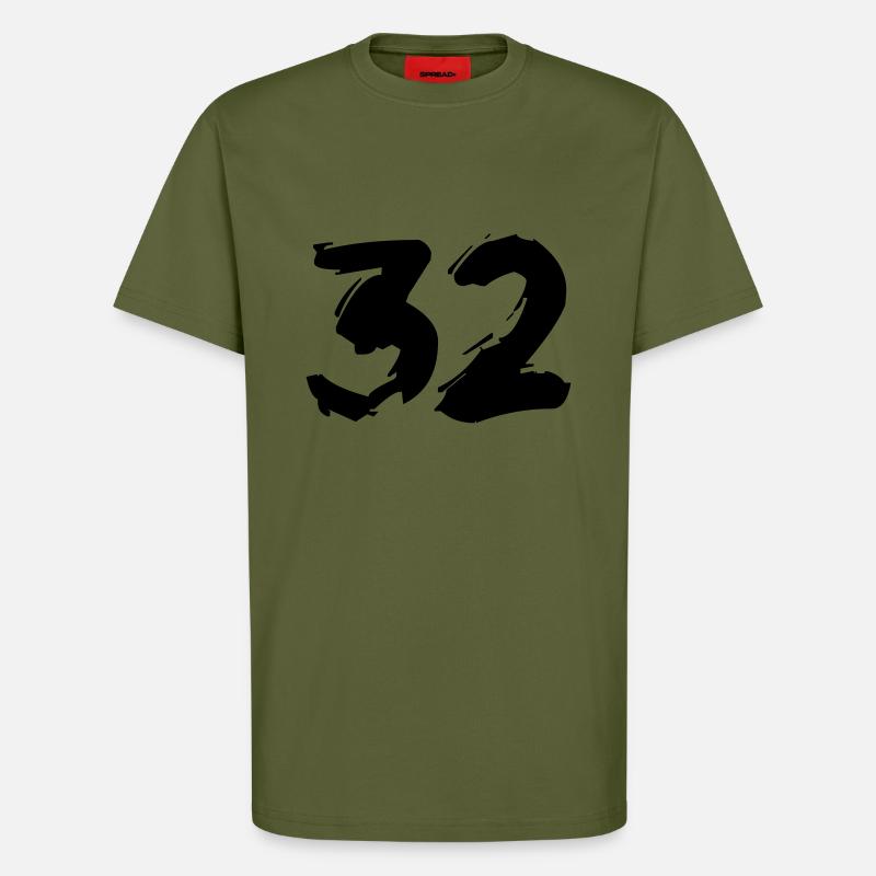 Brushed 32 - T-Shirt - made by SPREAD - MOSS GREEN