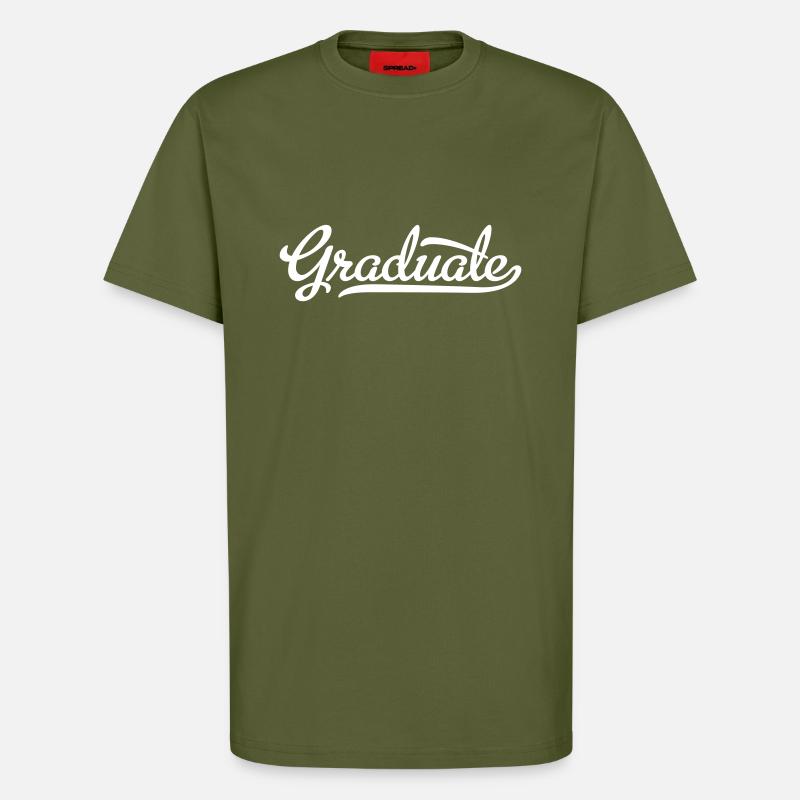 Absolvent - T-Shirt - made by SPREAD - MOSS GREEN