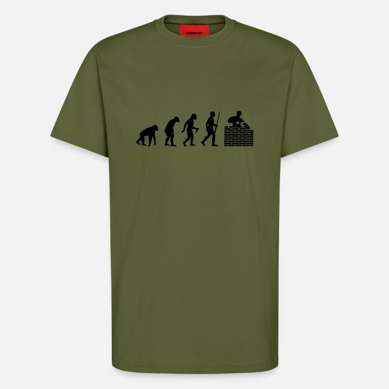 Mason Evolution - T-Shirt - made by SPREAD - MOSS GREEN