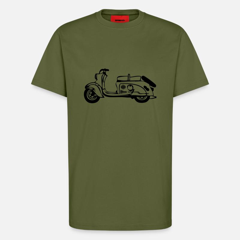 IWL Roller Berlin - T-Shirt - made by SPREAD - MOSS GREEN