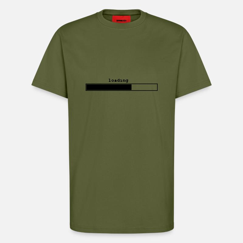 loading - T-Shirt - made by SPREAD - MOSS GREEN