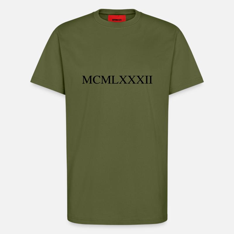 1982 - T-Shirt - made by SPREAD - MOSS GREEN