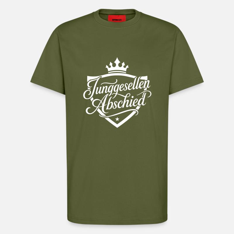 Junggesellenabschied Logo Jga - T-Shirt - made by SPREAD - MOSS GREEN