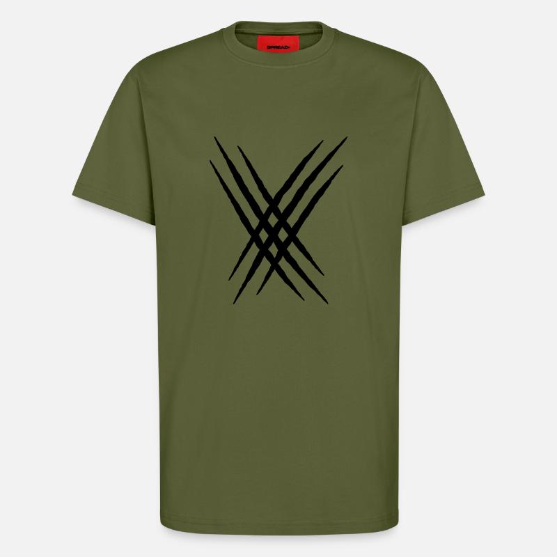 Kratzer - T-Shirt - made by SPREAD - MOSS GREEN