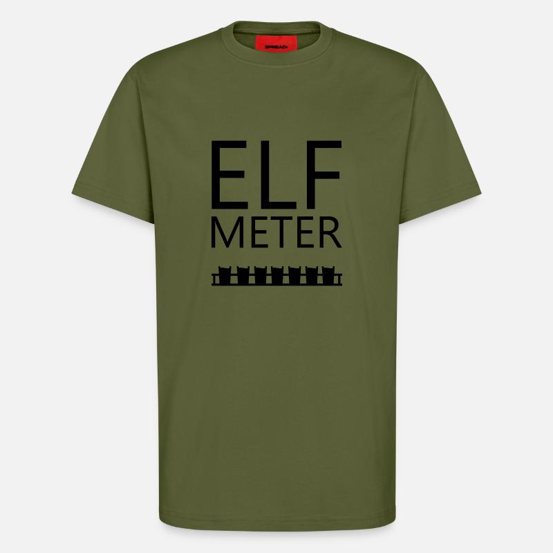 Elf Meter Bier - T-Shirt - made by SPREAD - MOSS GREEN