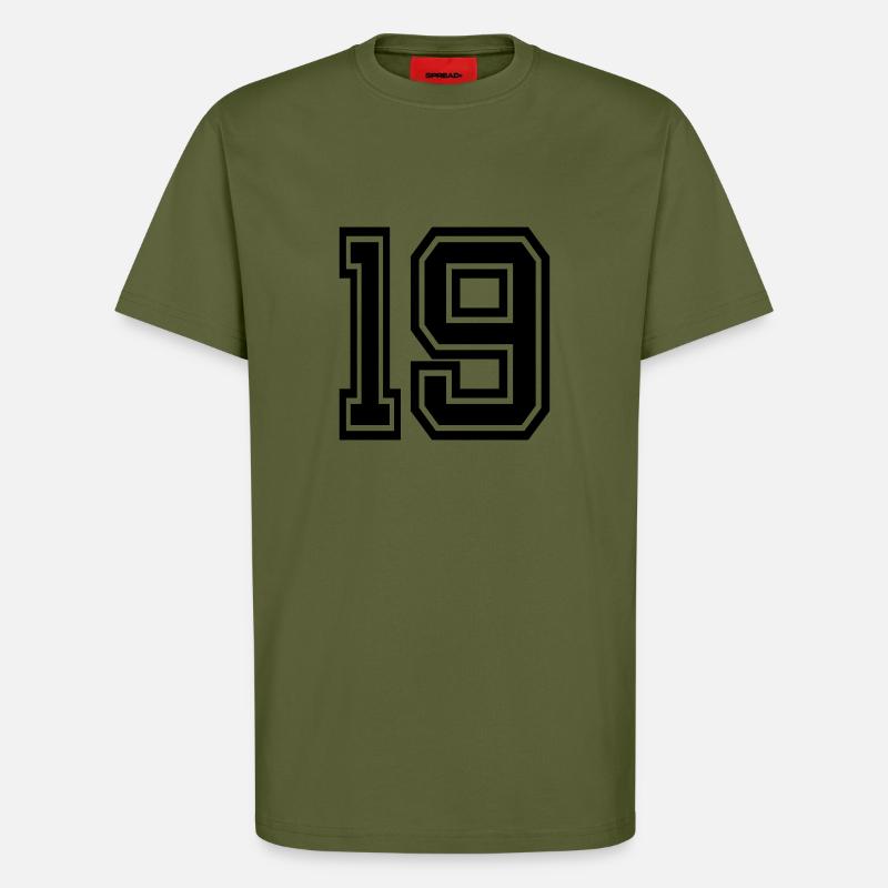 19 - T-Shirt - made by SPREAD - MOSS GREEN