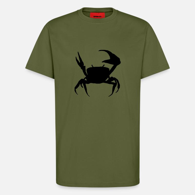 Sternzeichen Krebs - T-Shirt - made by SPREAD - MOSS GREEN