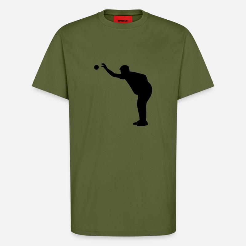 Boule - T-Shirt - made by SPREAD - MOSS GREEN