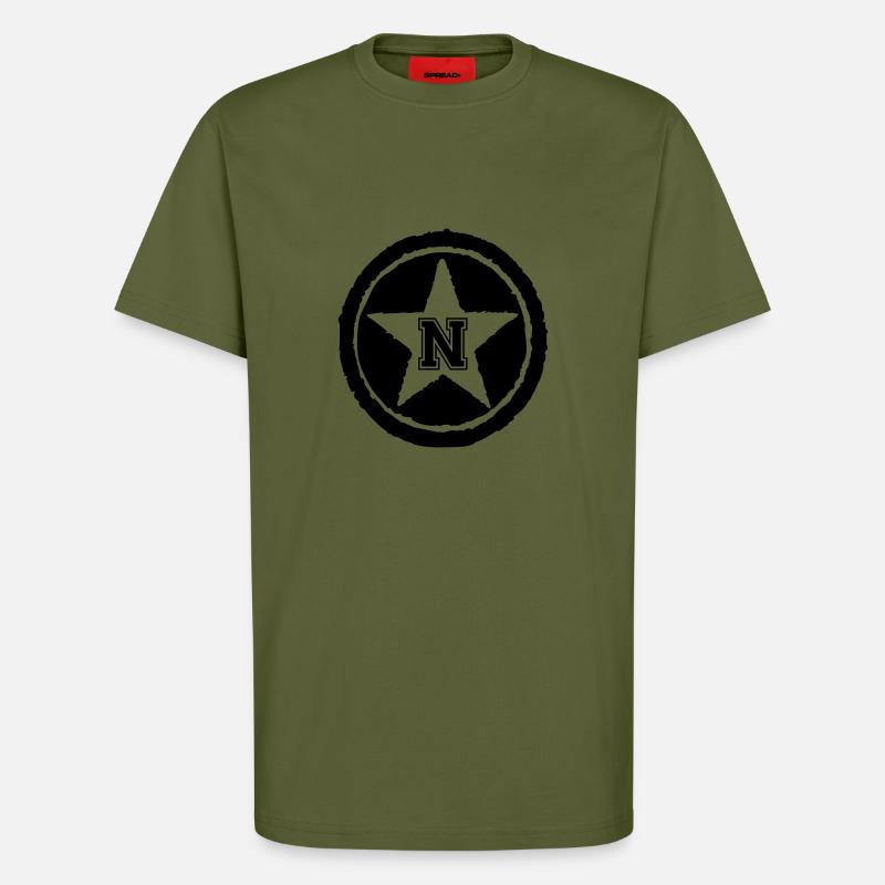 N - T-Shirt - made by SPREAD - MOSS GREEN