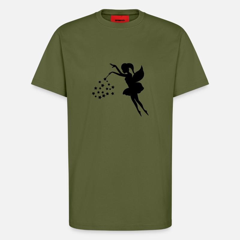 fee1 - T-Shirt - made by SPREAD - MOSS GREEN