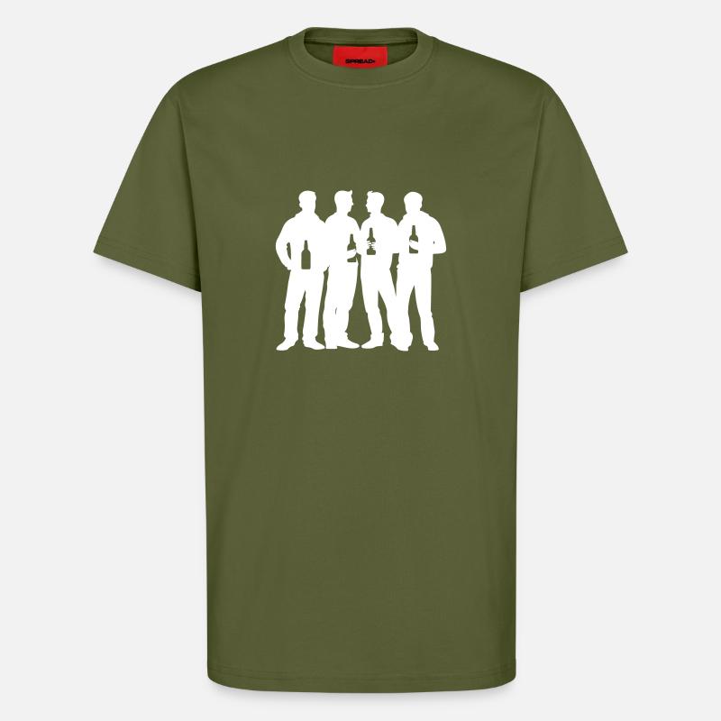 Bachelor Party Team - T-Shirt - made by SPREAD - MOSS GREEN