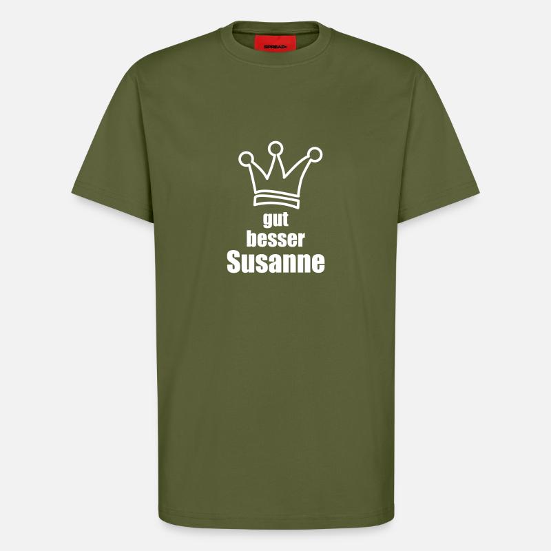 Susanne - T-Shirt - made by SPREAD - MOSS GREEN