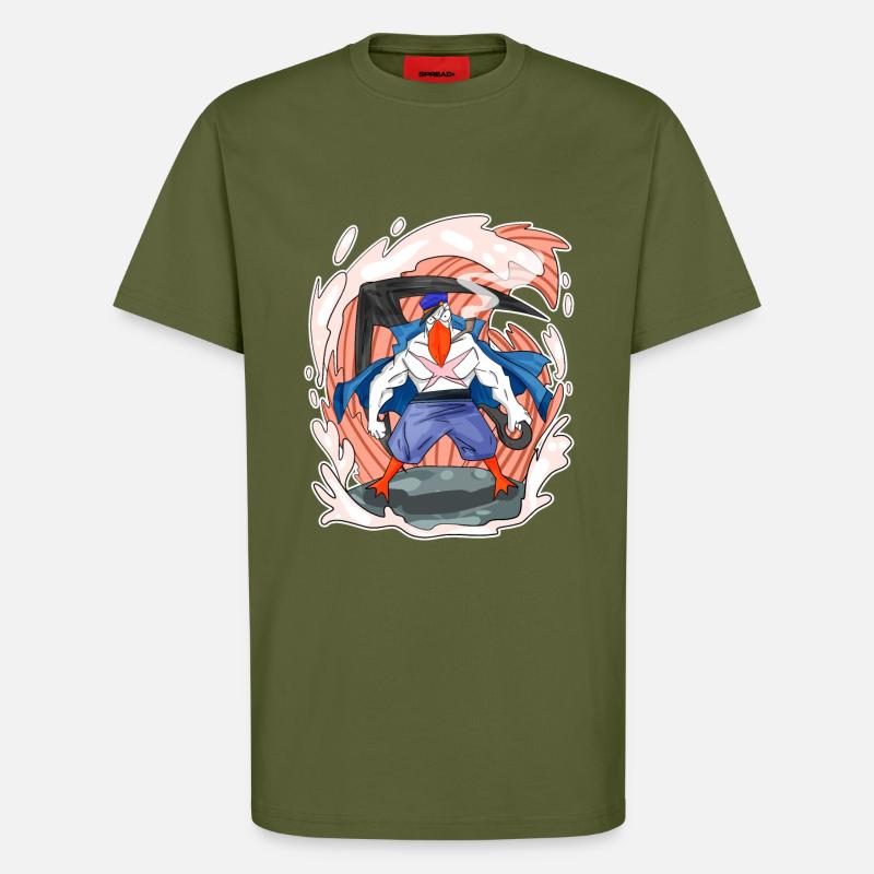 Möwe - T-Shirt - made by SPREAD - MOSS GREEN