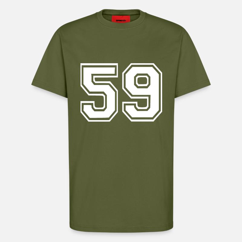 59 - T-Shirt - made by SPREAD - MOSS GREEN