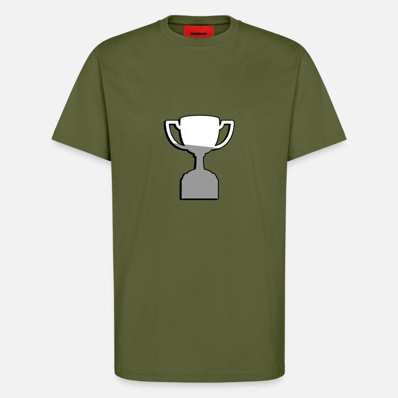 Trophäe - Illustration - T-Shirt - made by SPREAD - MOSS GREEN