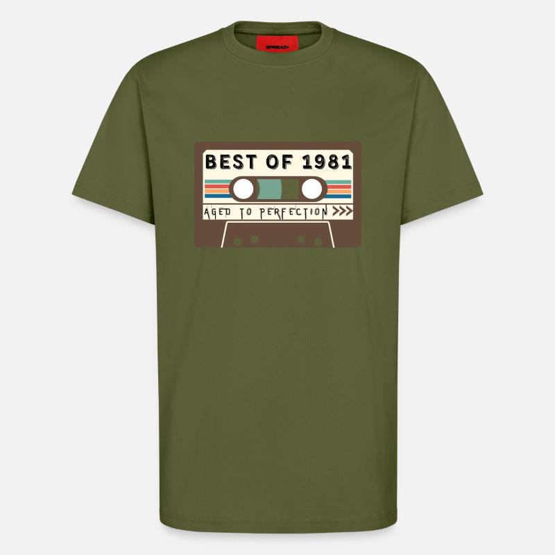 Das Beste von 1981 - T-Shirt - made by SPREAD - MOSS GREEN