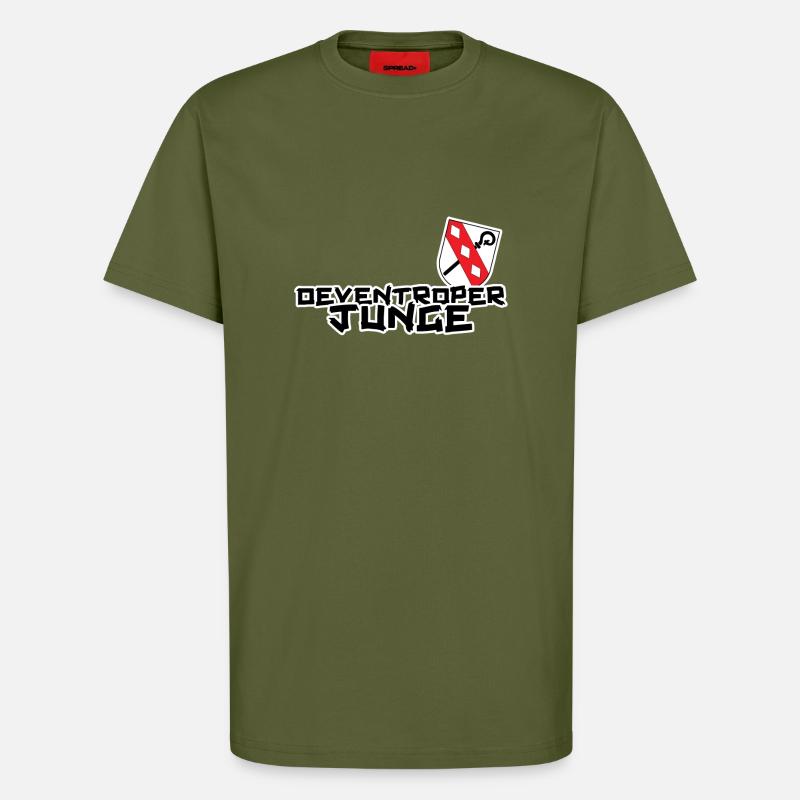 Oeventroper Junge - T-Shirt - made by SPREAD - MOSS GREEN