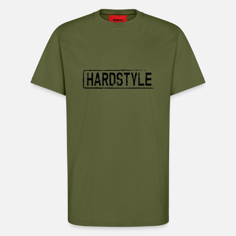 hardrock - T-Shirt - made by SPREAD - MOSS GREEN