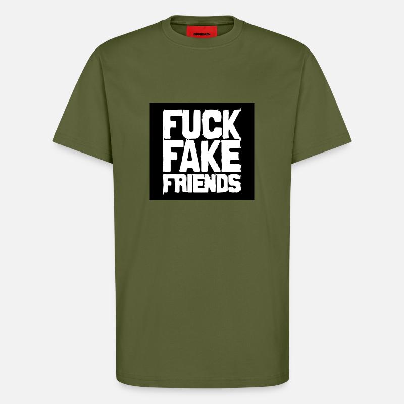 FICK - T-Shirt - made by SPREAD - MOSS GREEN