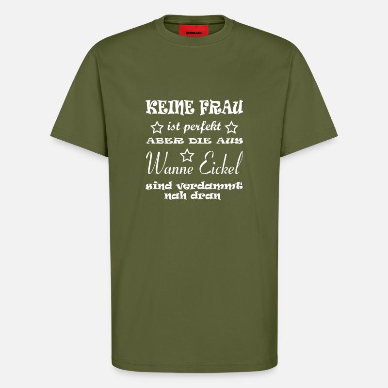 PF Wanne Eickel - T-Shirt - made by SPREAD - MOSS GREEN