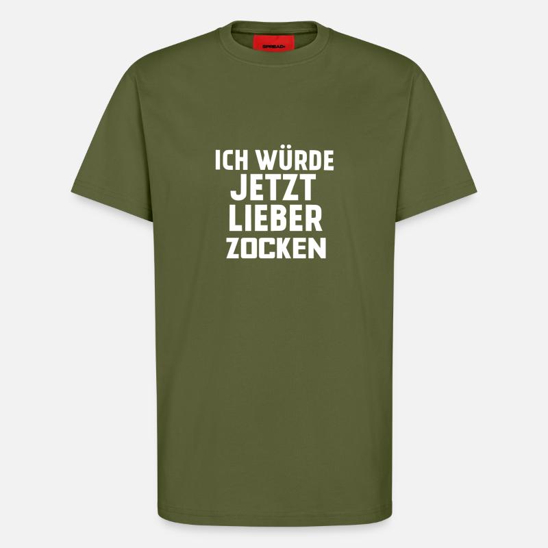 ZOCKEN - T-Shirt - made by SPREAD - MOSS GREEN