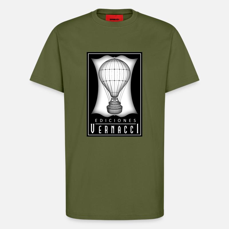 Vernacci Editionslogo - T-Shirt - made by SPREAD - MOSS GREEN