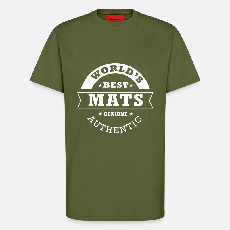 Matten, Matten - T-Shirt - made by SPREAD - MOSS GREEN