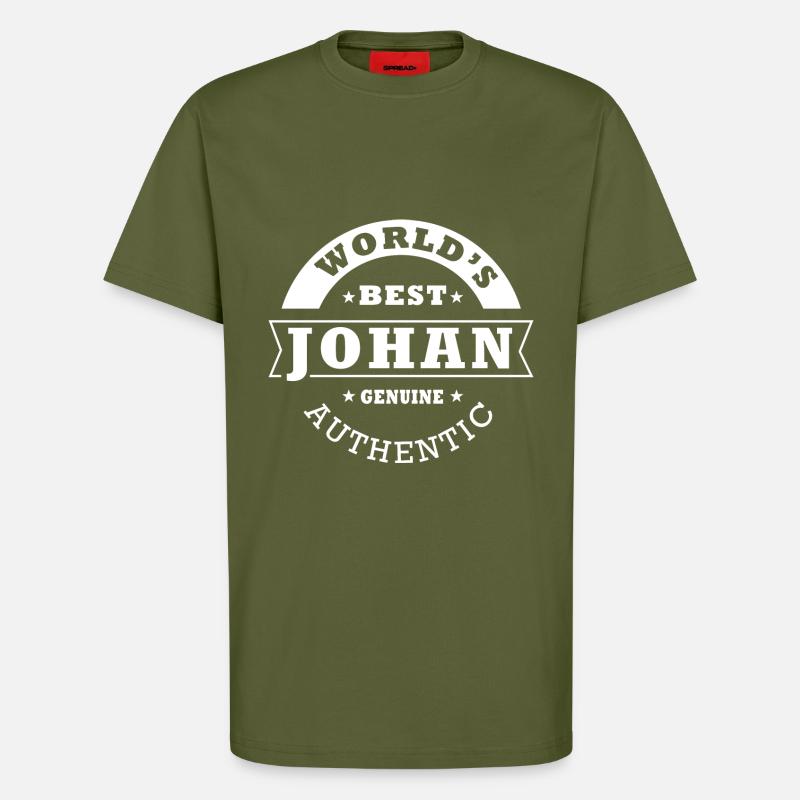 Johan, johan - T-Shirt - made by SPREAD - MOSS GREEN