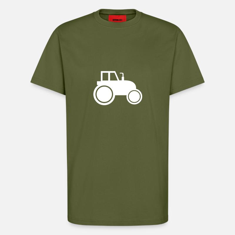 Traktor - T-Shirt - made by SPREAD - MOSS GREEN
