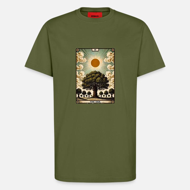 Die Eiche - T-Shirt - made by SPREAD - MOSS GREEN