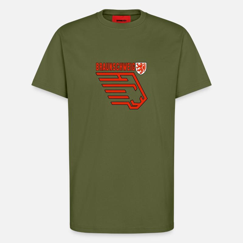 Braunschweig - T-Shirt - made by SPREAD - MOSS GREEN
