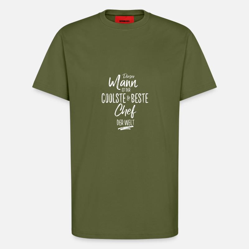 chef - T-Shirt - made by SPREAD - MOSS GREEN