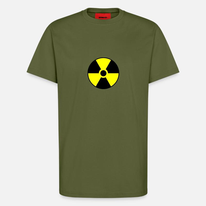Strahlung - T-Shirt - made by SPREAD - MOSS GREEN