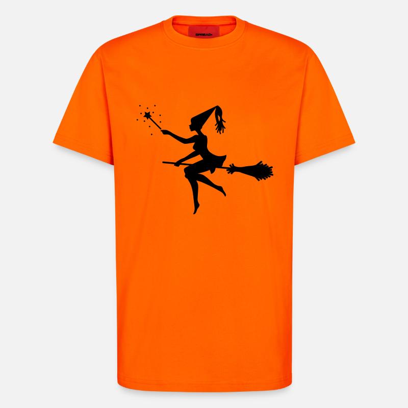 Hexe - T-Shirt - made by SPREAD - SUNSET ORANGE