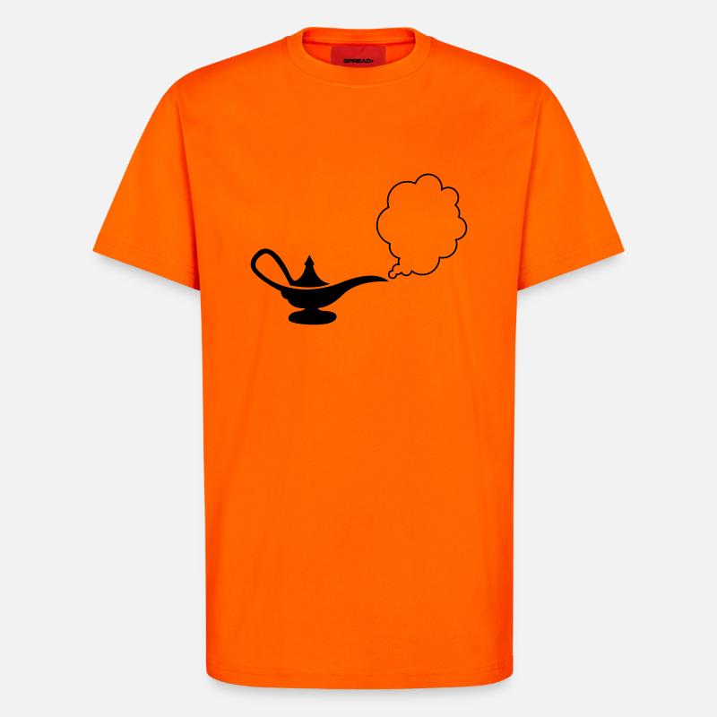 wunderlampe_01 - T-Shirt - made by SPREAD - SUNSET ORANGE